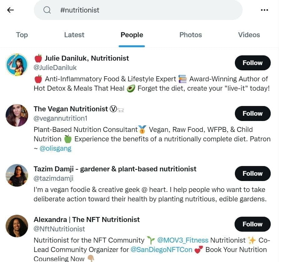 twitter search