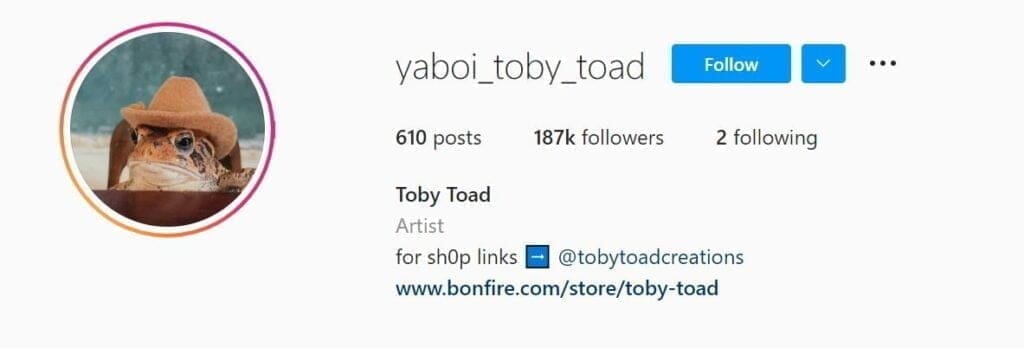 toby the toad