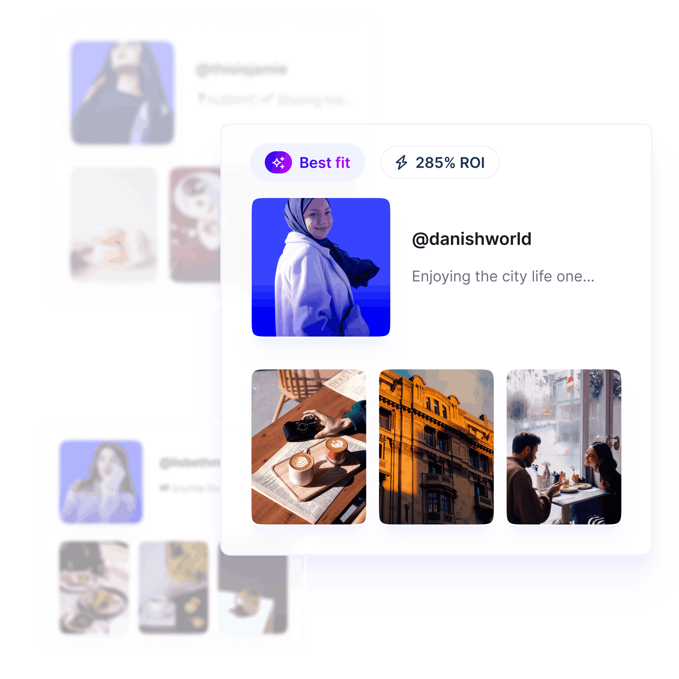 Find the most relevant influencers for your clients