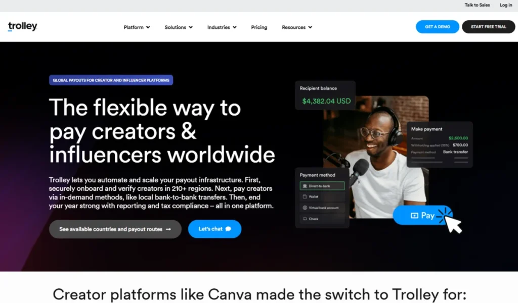 Trolley Homepage